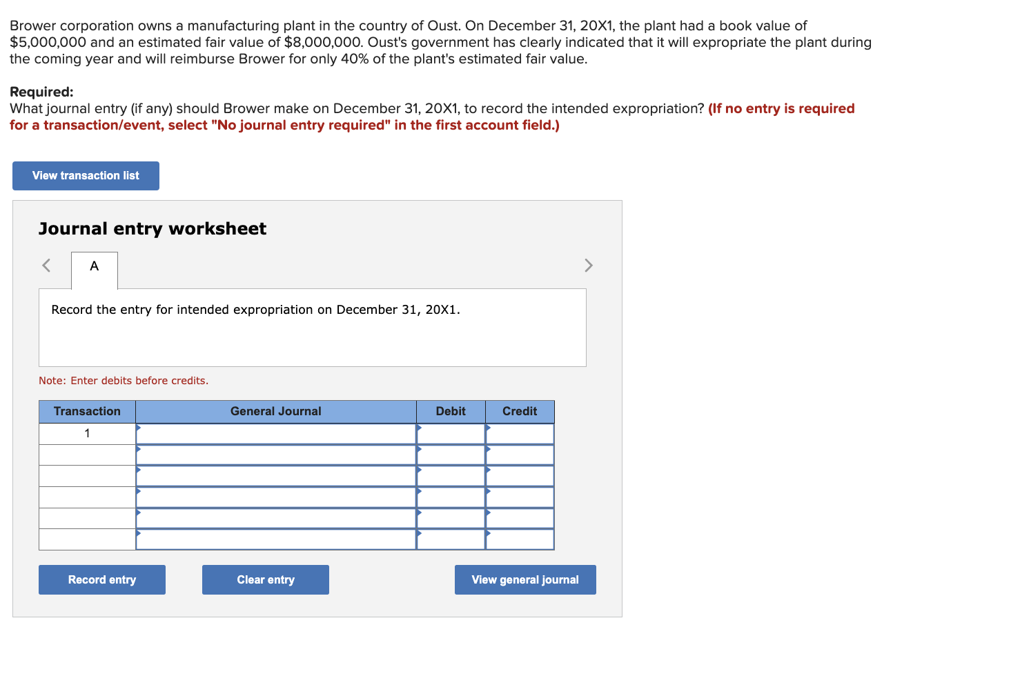 solved-brower-corporation-owns-a-manufacturing-plant-in-the-chegg