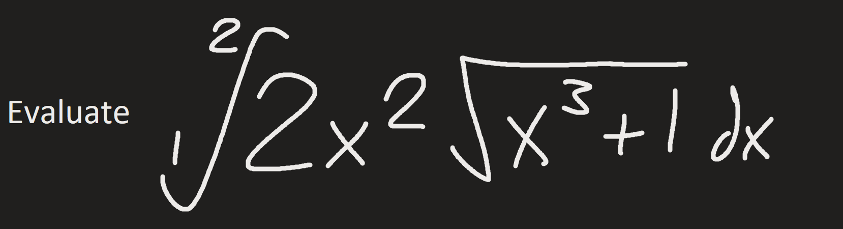 Solved 22x2x3 1dx Chegg com