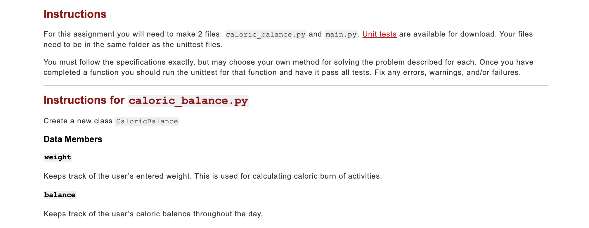 Solved Assignment Your assignment is to create a Python | Chegg.com
