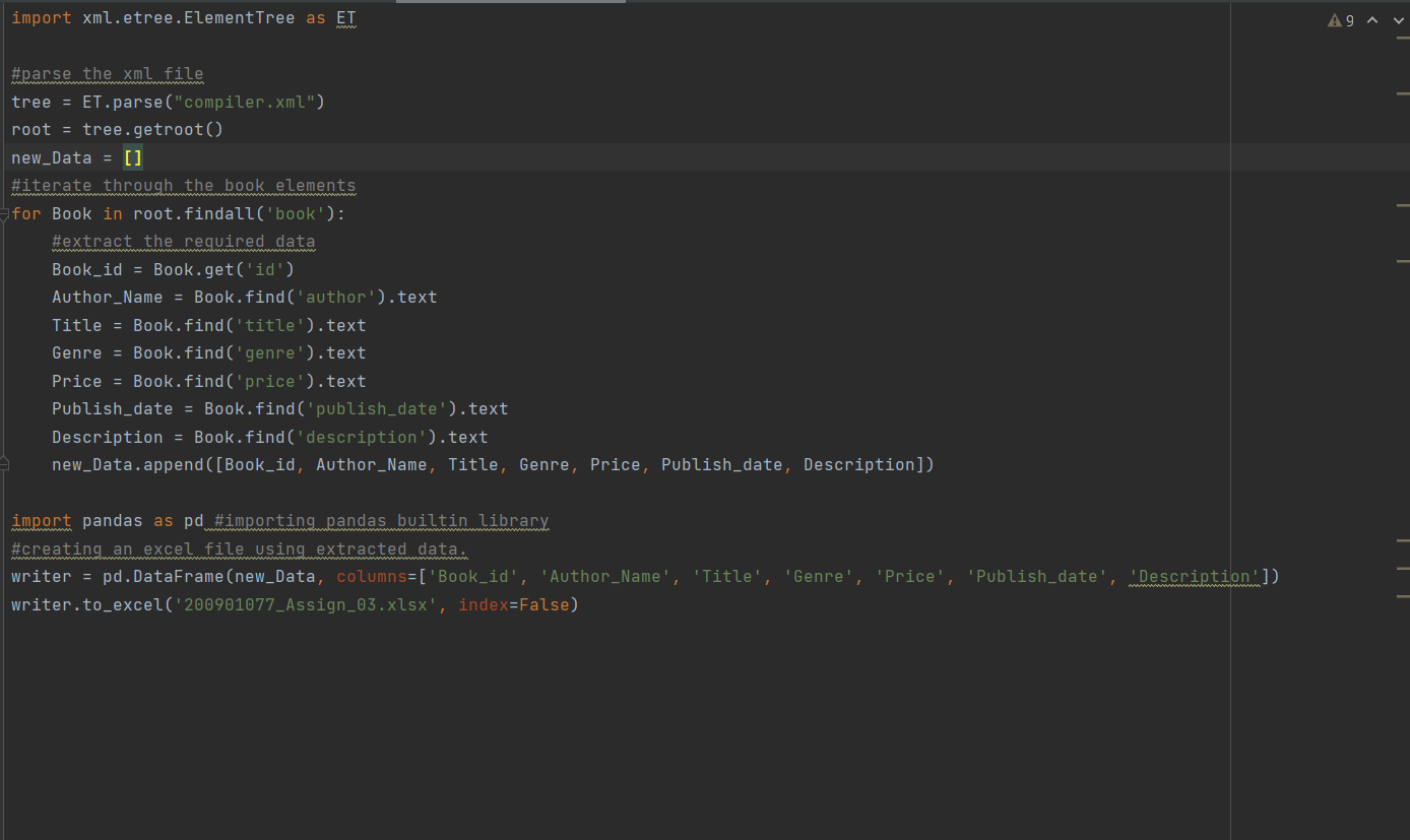 Solved TASK: Explain this PYTHON code in Simple | Chegg.com