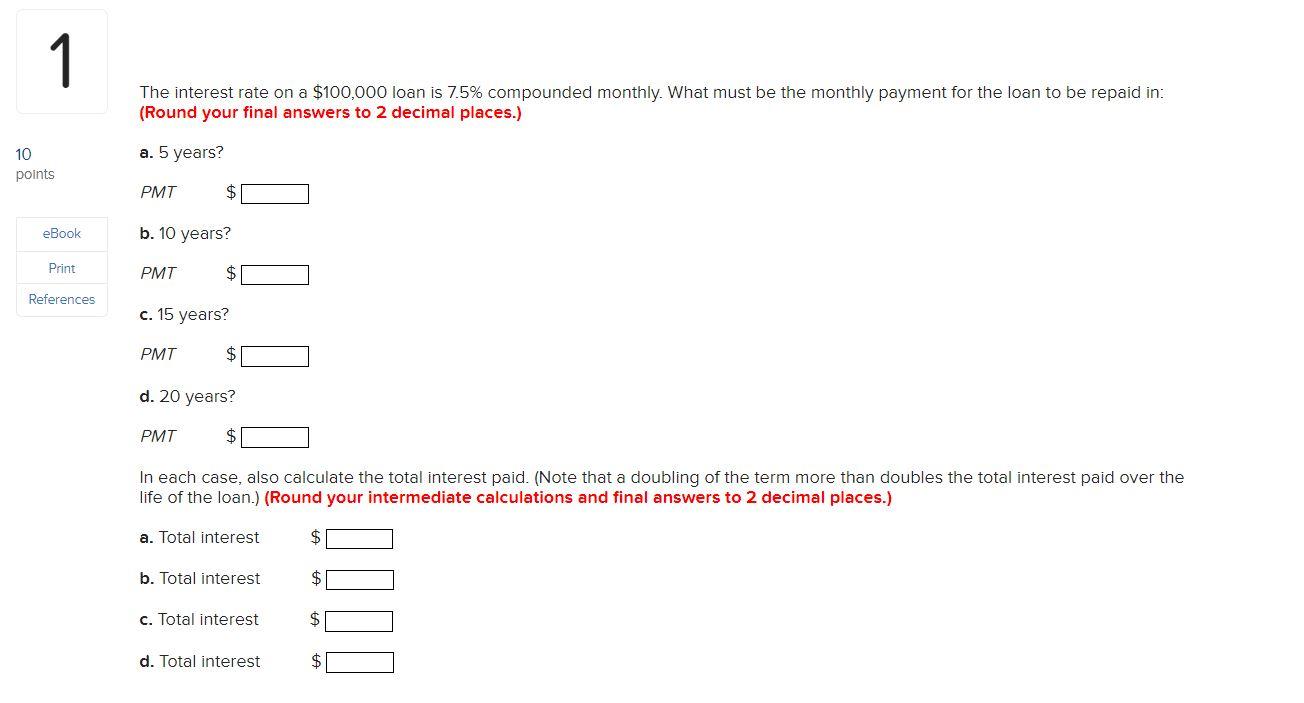 What Is The Monthly Payment On A 100k Loan