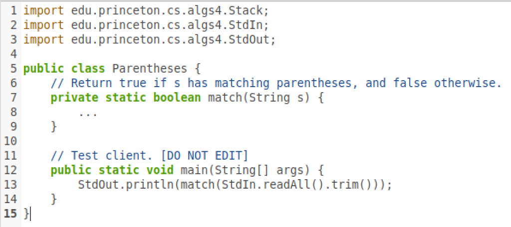 Solved [JAVA] please solve this and do not change the format | Chegg.com