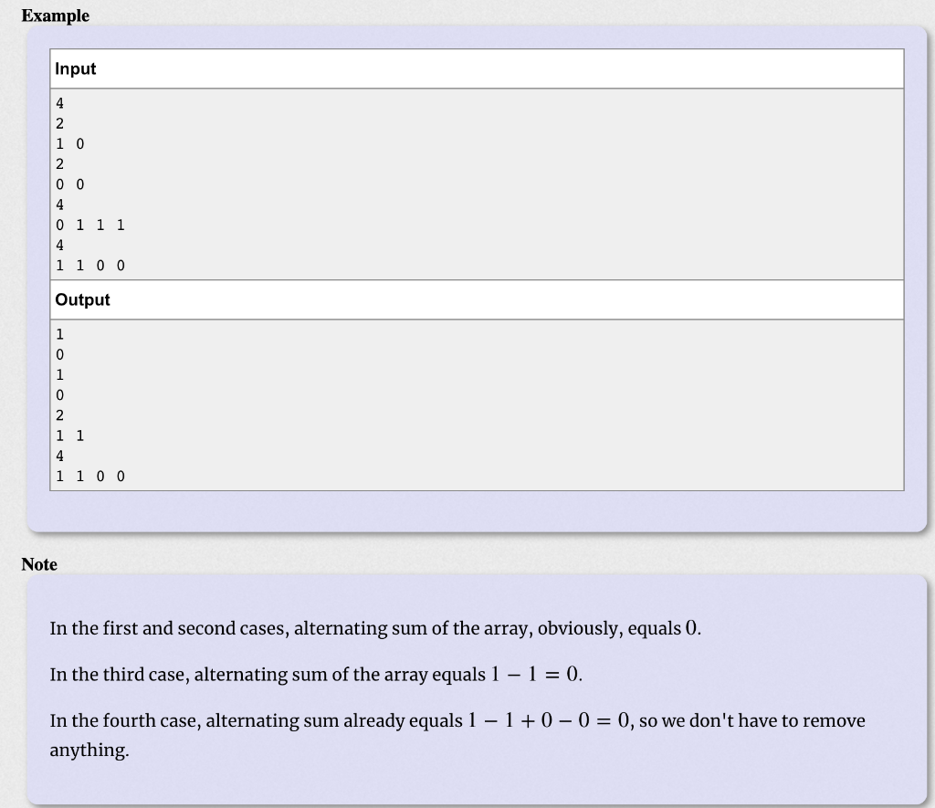 Solved Alexandra has an even-length array a, consisting of | Chegg.com