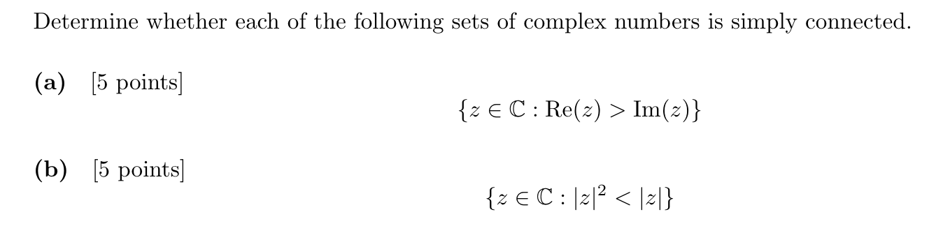 Solved Determine Whether Each Of The Following Sets Of | Chegg.com