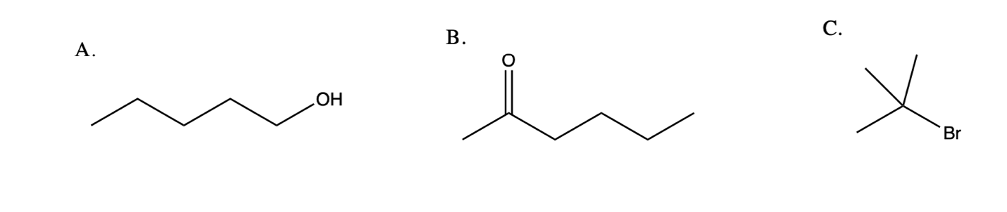 Solved Mass Spectrometry Exercise For the following | Chegg.com