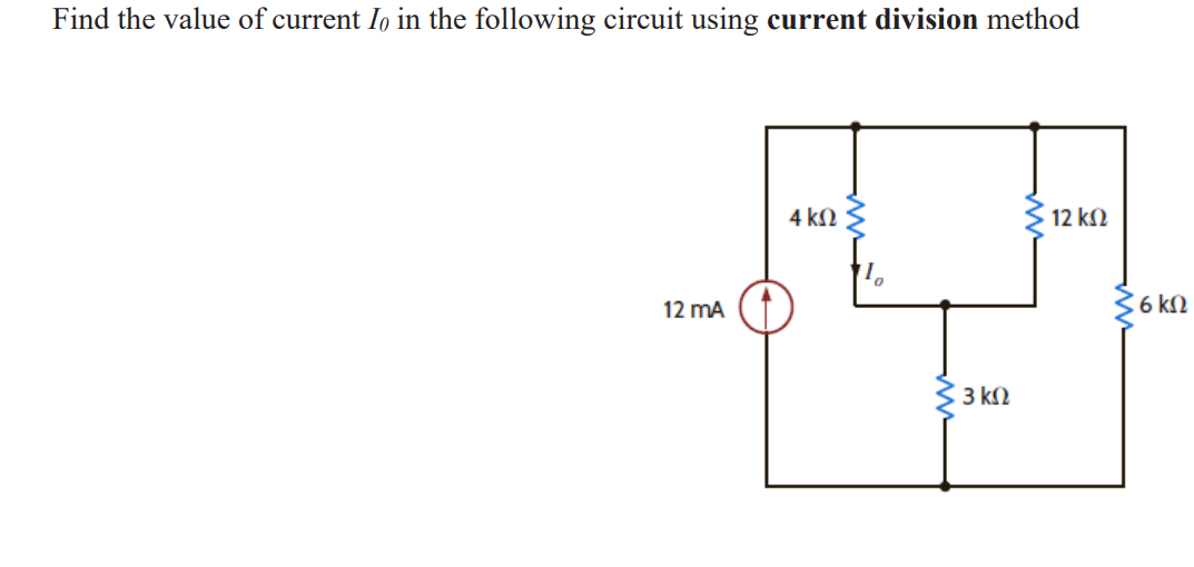 solved-find-the-value-of-current-i0-in-the-following-chegg