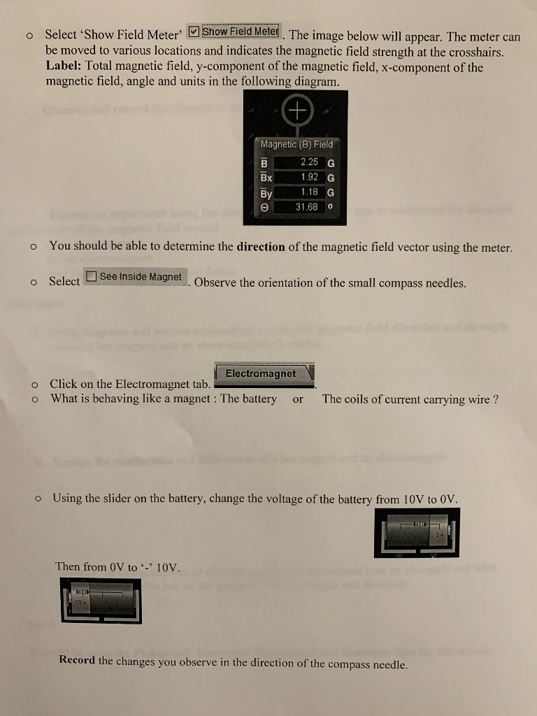 Physics 12 Name Lab Fields (bar &