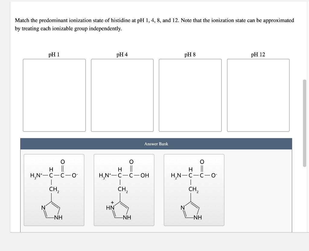 Solved Each ionizable group of an amino acid can exist in