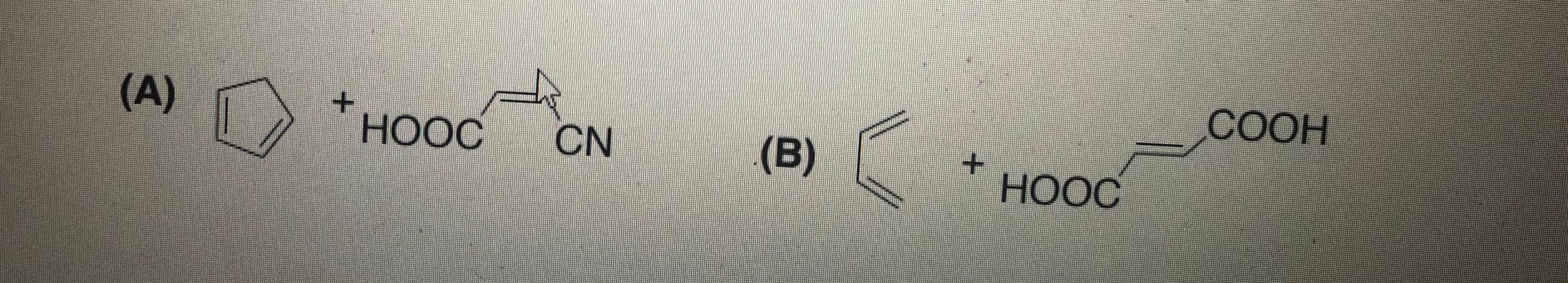 Solved which cycloaddition will run faster and complete | Chegg.com