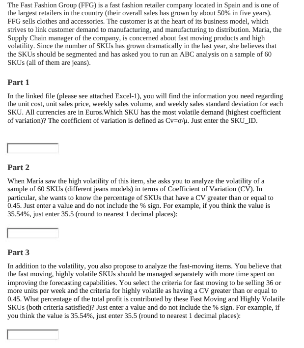 The Fast Fashion Group (FFG) is a fast fashion