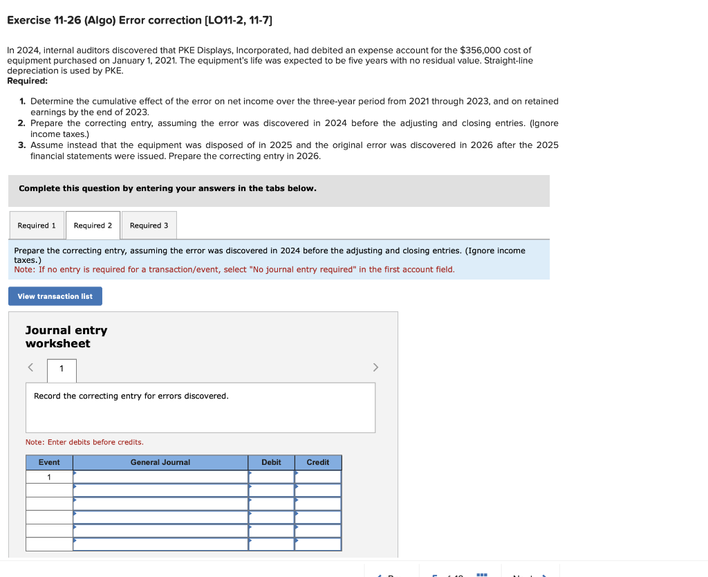 Solved In 2024, internal auditors discovered that PKE