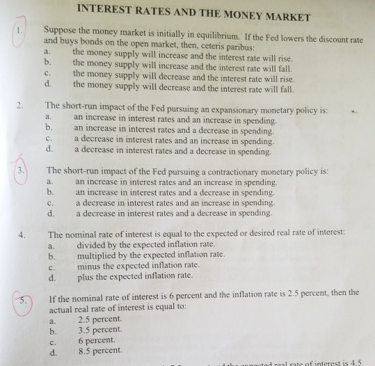 when the fed lowers the discount rate it makes it