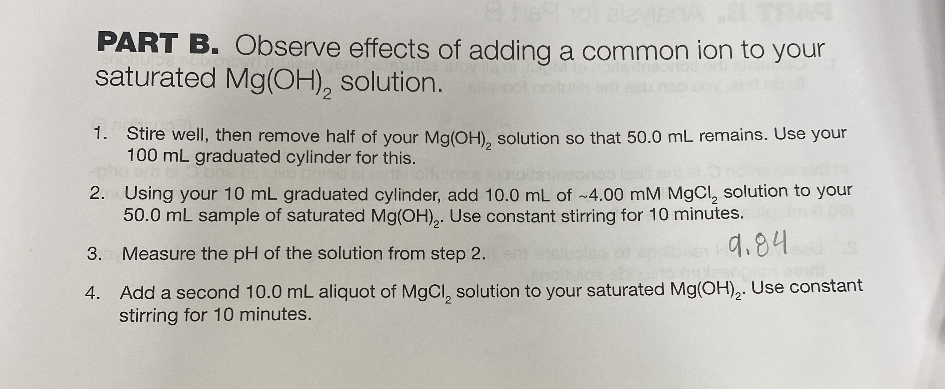 Solved 38 CHEM 212: General Chemistry II 9,21 5. Measure The | Chegg.com