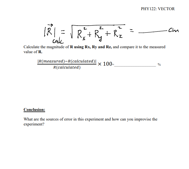 Solved Part 3: 3D Vector Analysis: Place an object near the | Chegg.com