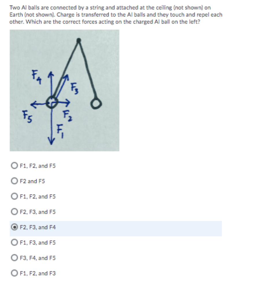 Solved Two Al Balls Are Connected By A String And Attached | Chegg.com