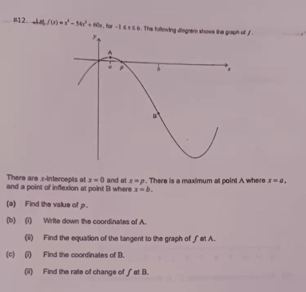 Solved #12. het S(r) - r' - 34r'+or, for I srs. The | Chegg.com