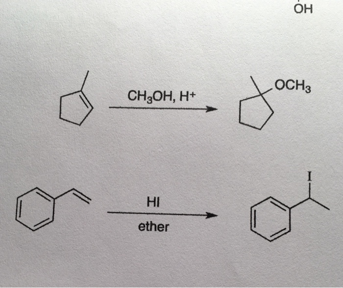 Solved OH OCH3 HI | Chegg.com