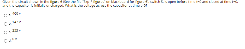 Solved Given the circuit shown in the figure 6 (See the file | Chegg.com