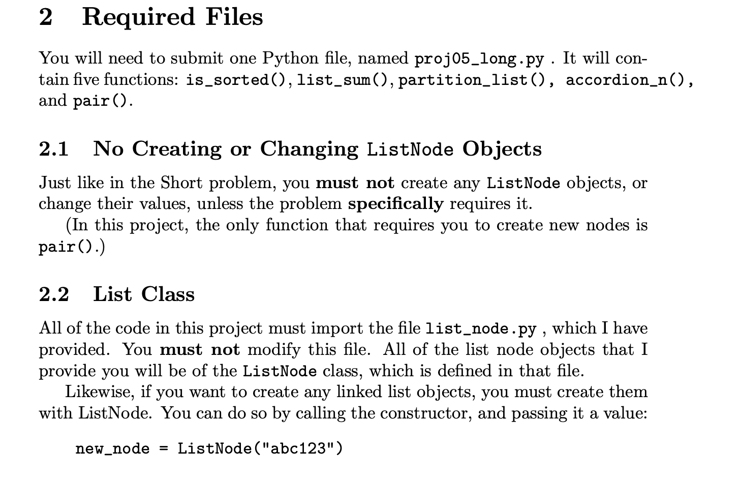 2 Required Files You will need to submit one Python | Chegg.com