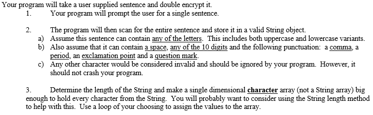 Solved I need help on my Computer Science homework. I'm a | Chegg.com