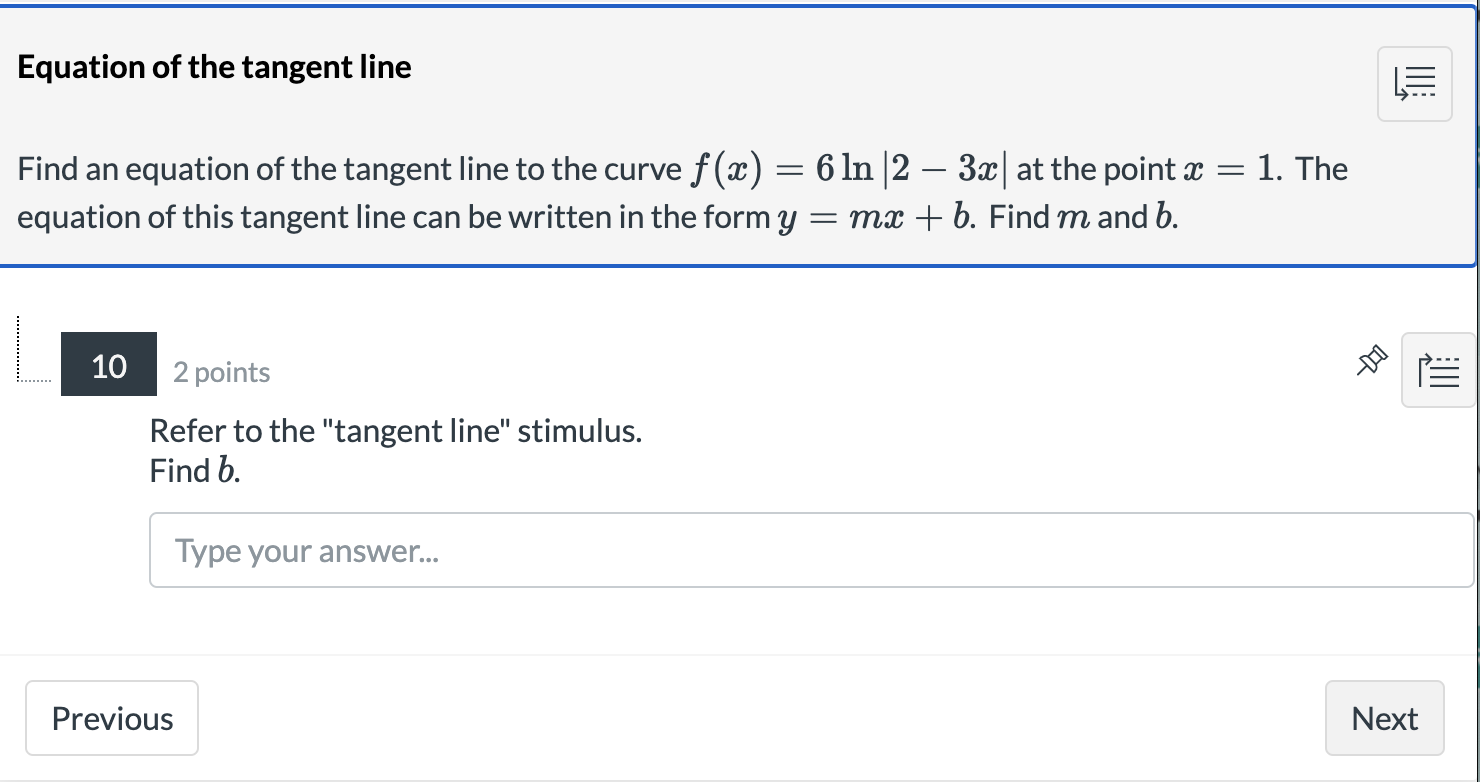 Solved Equation of the tangent line Find an equation of the | Chegg.com