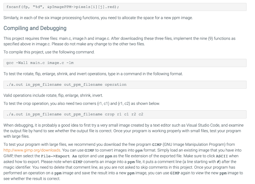 Solved Overview This goal of this project is to use your | Chegg.com