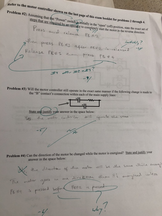 Solved Motor Controller for Problems 2 through 4 3-? Motor | Chegg.com
