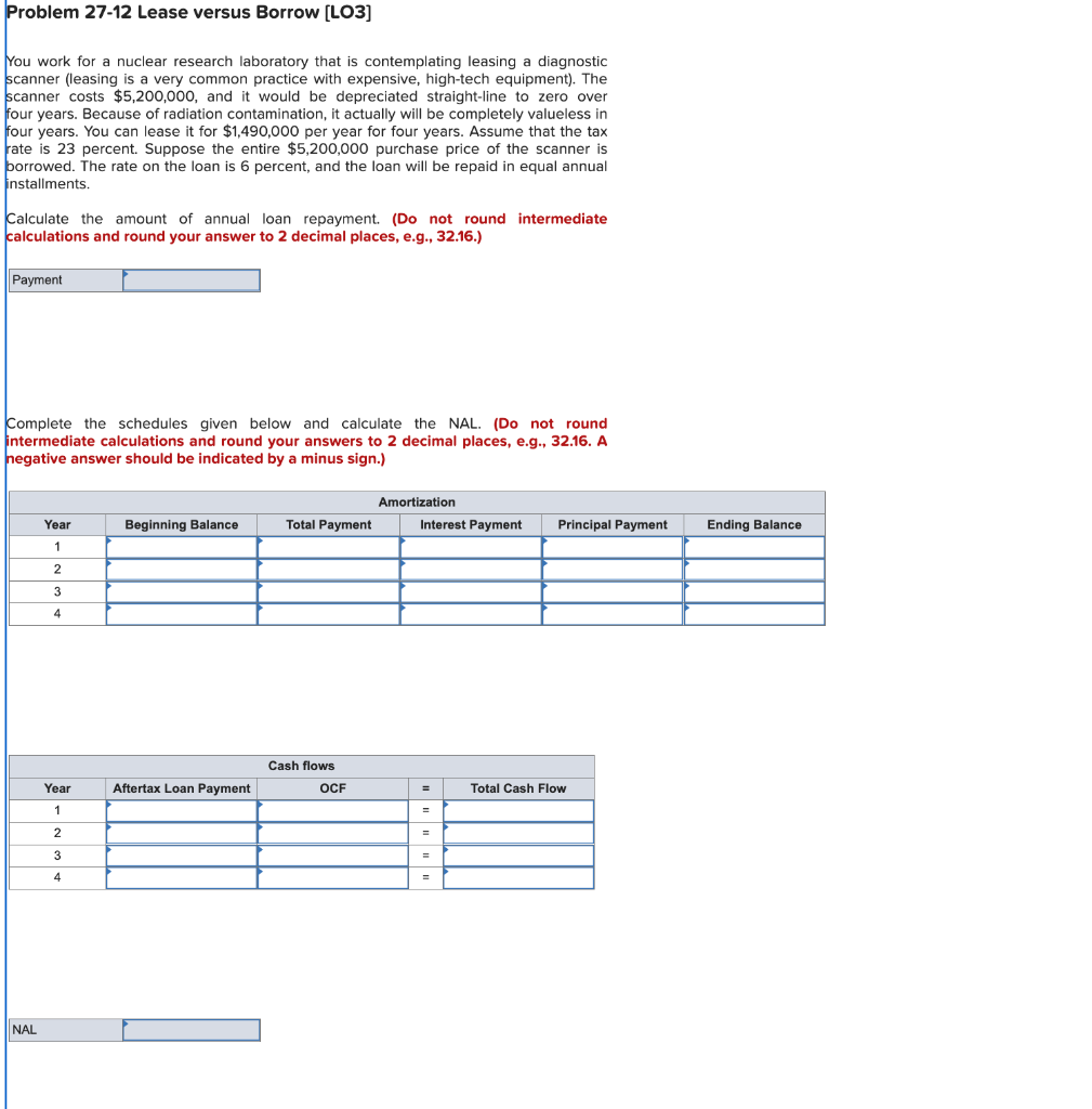 problem-27-12-lease-versus-borrow-lo3-you-work-for-chegg