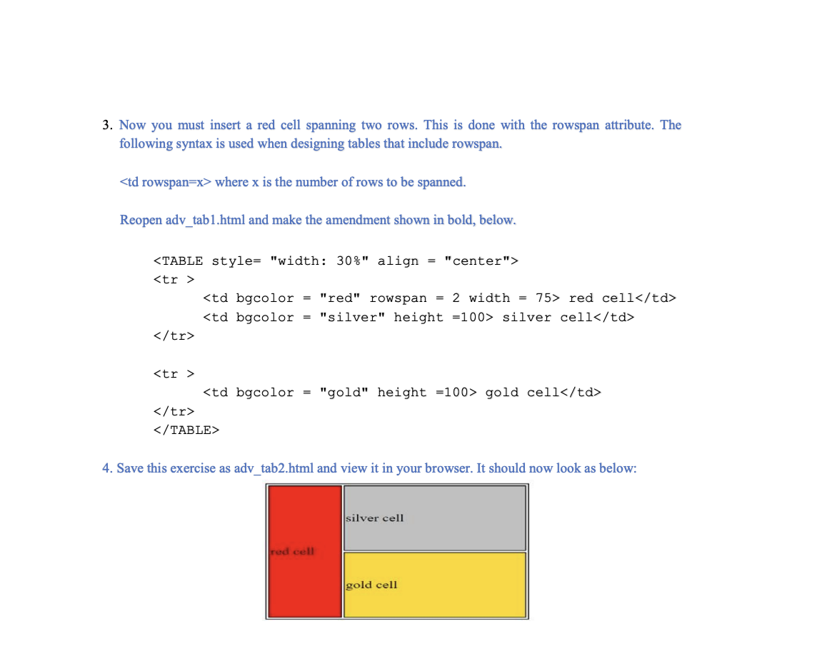 Solved Activity 2: HTML Color Table This Activity's | Chegg.com