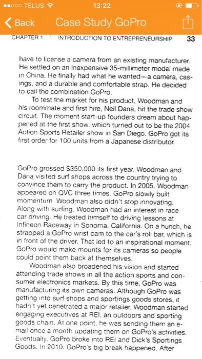 Solved Hi! It's my case study in the class. I get the | Chegg.com