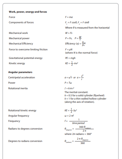 Formulae and Constants Trigonometric rules Sine rule | Chegg.com