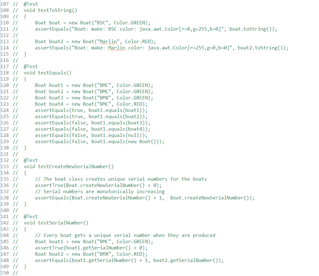 IN JAVA: Please help me write the code for these | Chegg.com