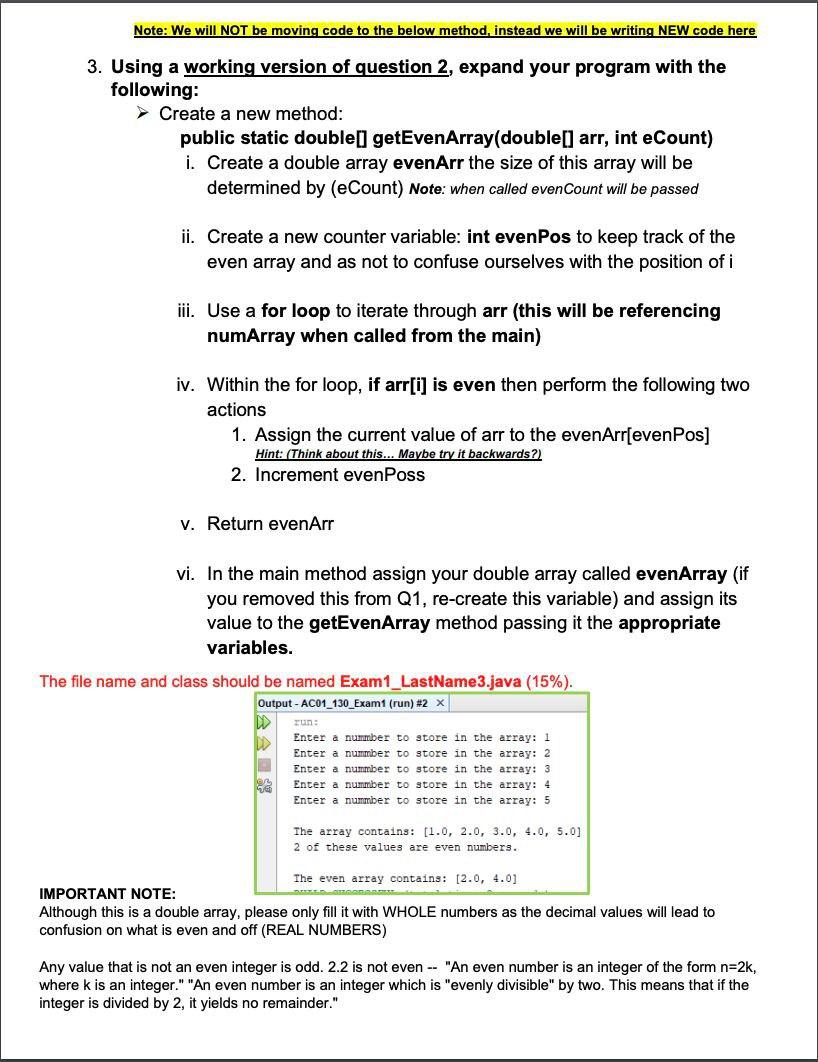 Solved 3. Using a working version of question 2, expand your | Chegg.com