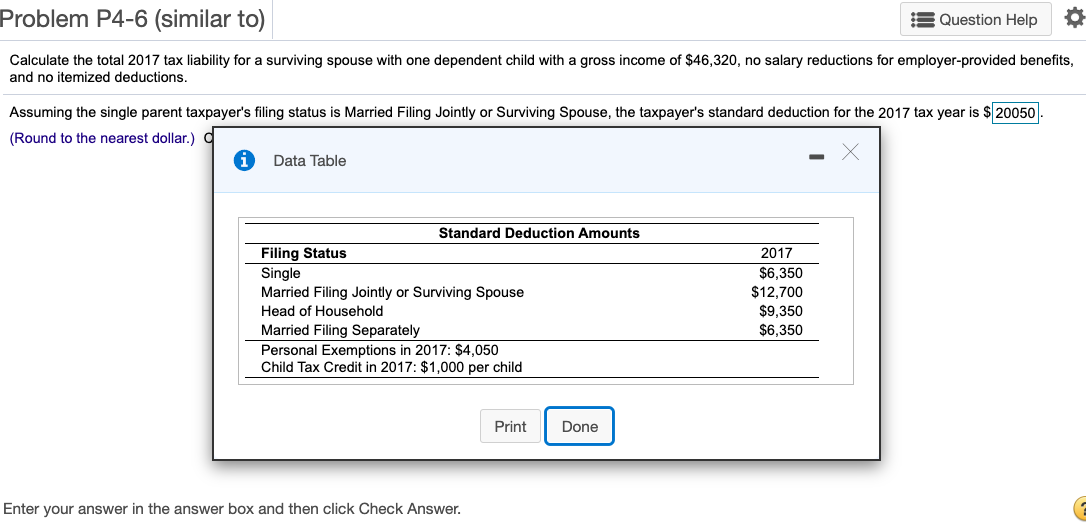 Solved Problem P4 6 similar To Question Help Calculate The Chegg