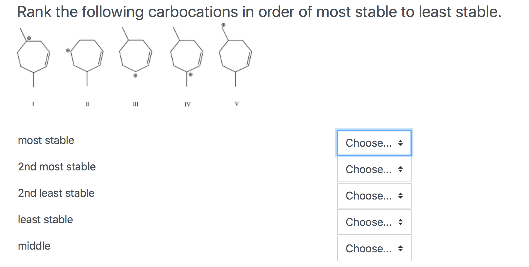 Solved Rank the acidity of the following compounds in order | Chegg.com