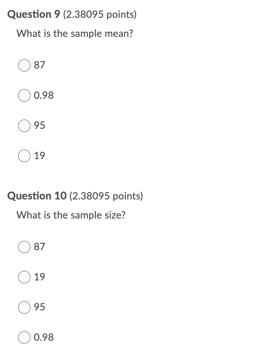 Solved Suppose you sample 19 high school baseball pitchers