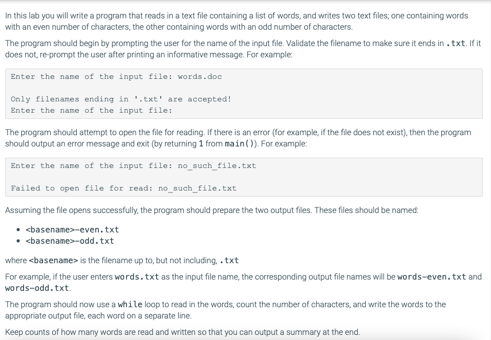 Solved Hi, I have an incomplete code for the following | Chegg.com