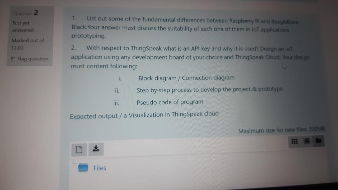 Solved Question 2 Not yet answered Marked out of 12.00 P | Chegg.com