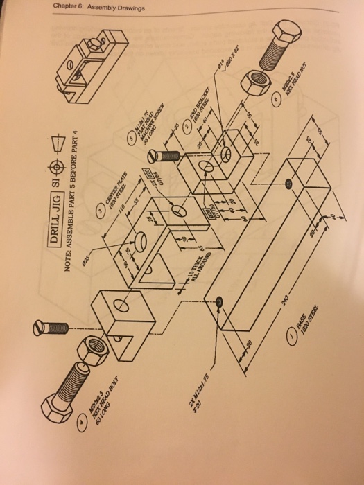 Solved DRILL,JIG] SI NOTE ASSEMBLE PART 5 BEFORE PART 4