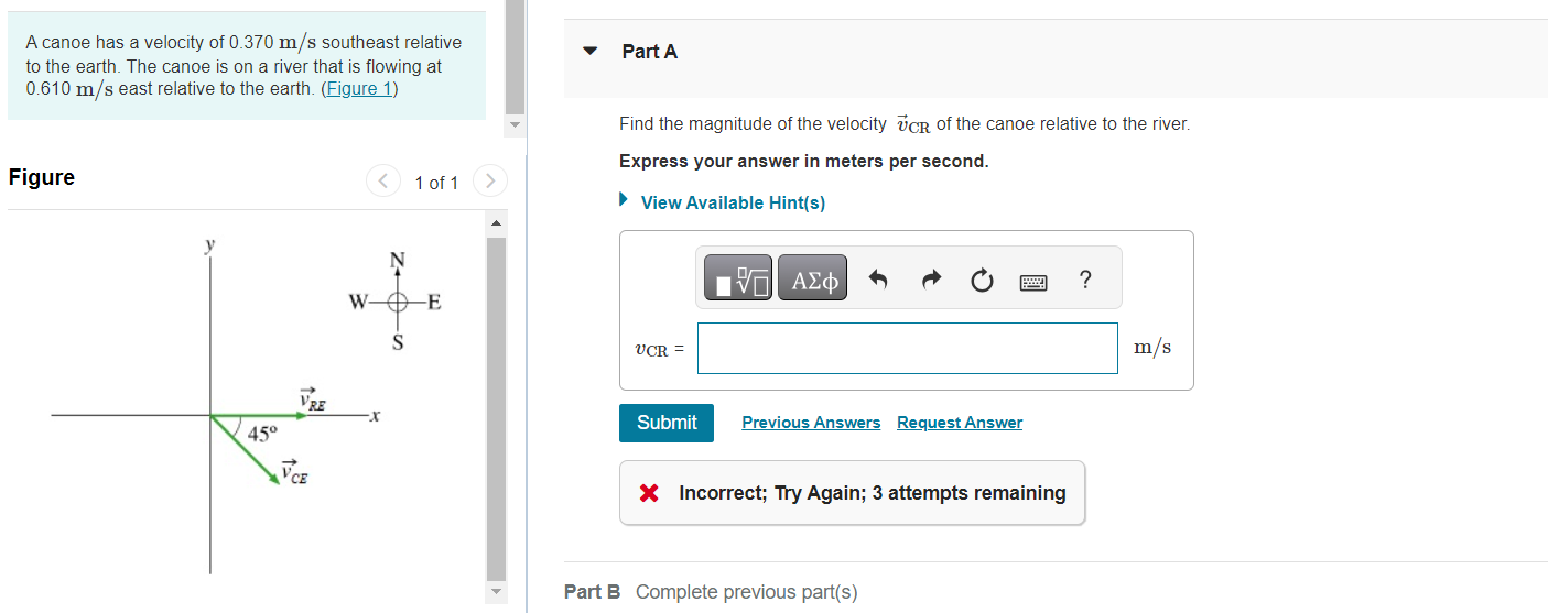 Solved Do both Part A and B.PART B: Find the direction of | Chegg.com ...