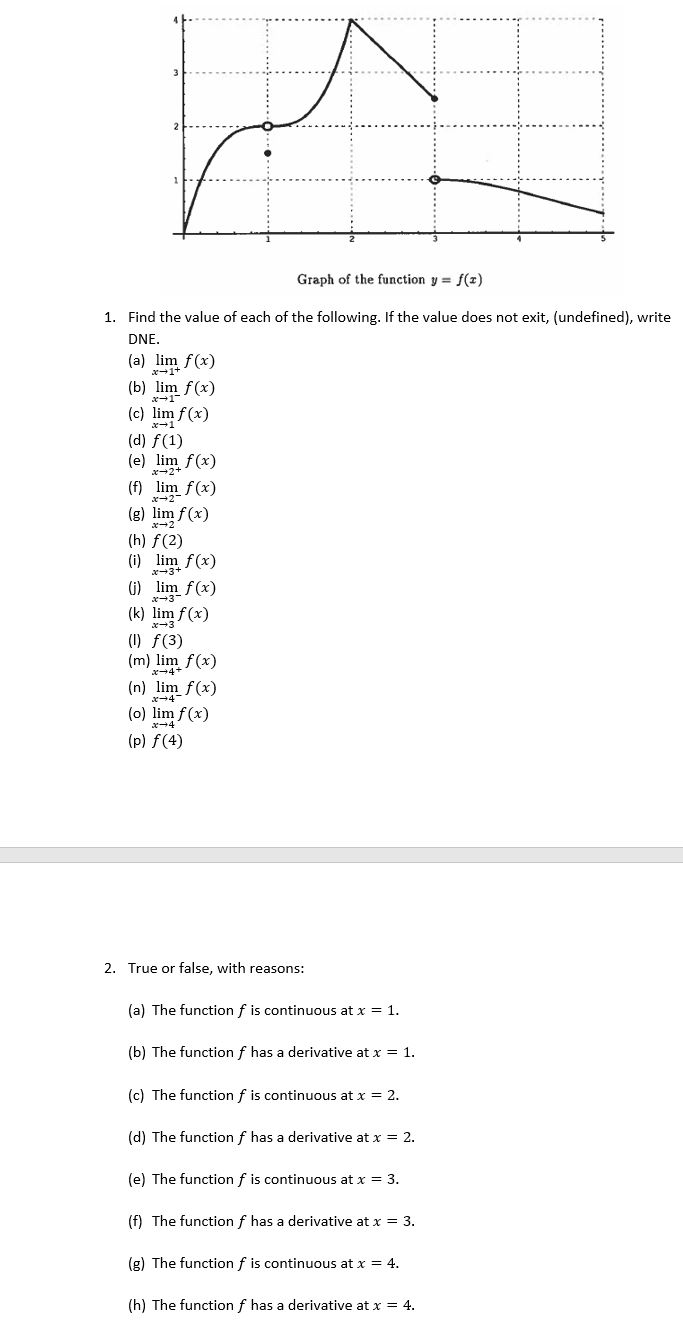 Solved Graph Of The Function Y F T 21 1 Find The Valu Chegg Com