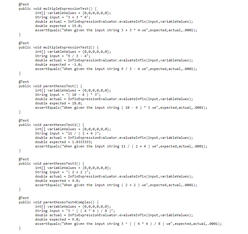 Solved Using the tester class attached for reference and | Chegg.com