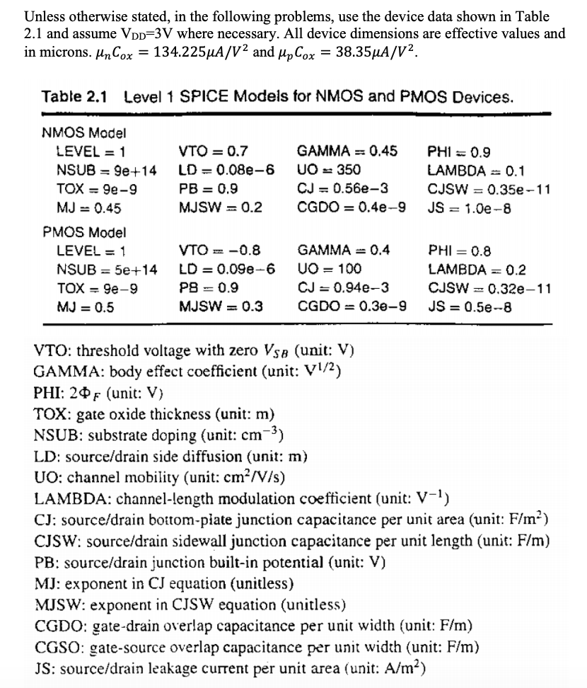Solved Unless otherwise stated, in the following problems, | Chegg.com