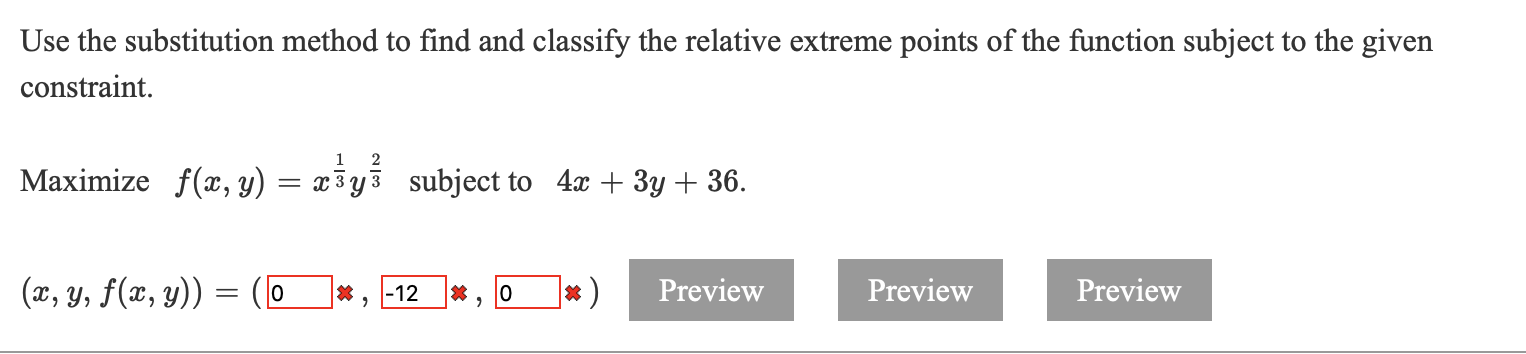 Solved Use the substitution method to find and classify the | Chegg.com
