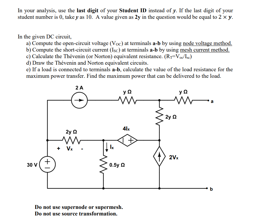 Solved In your analysis, use the last digit of your Student | Chegg.com