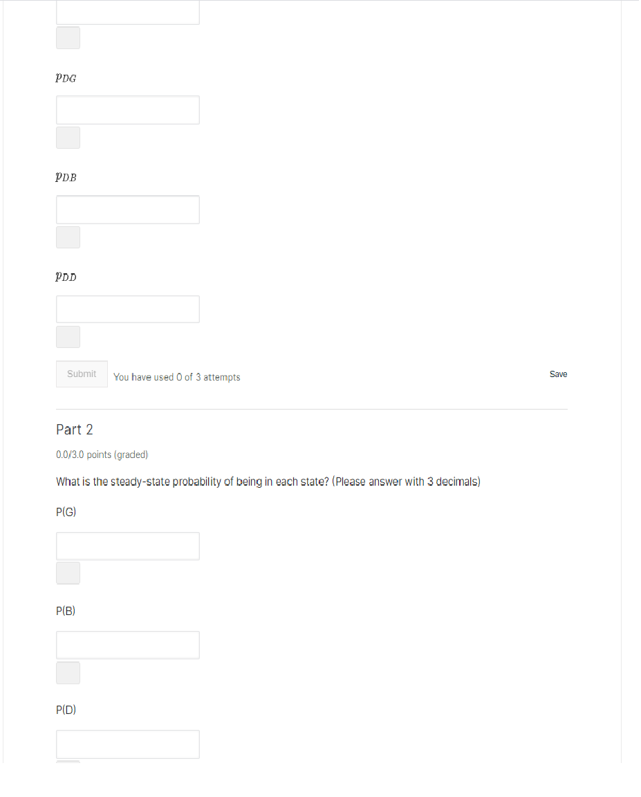 Solved I need answers for PART 3! I have a deadline by today | Chegg.com