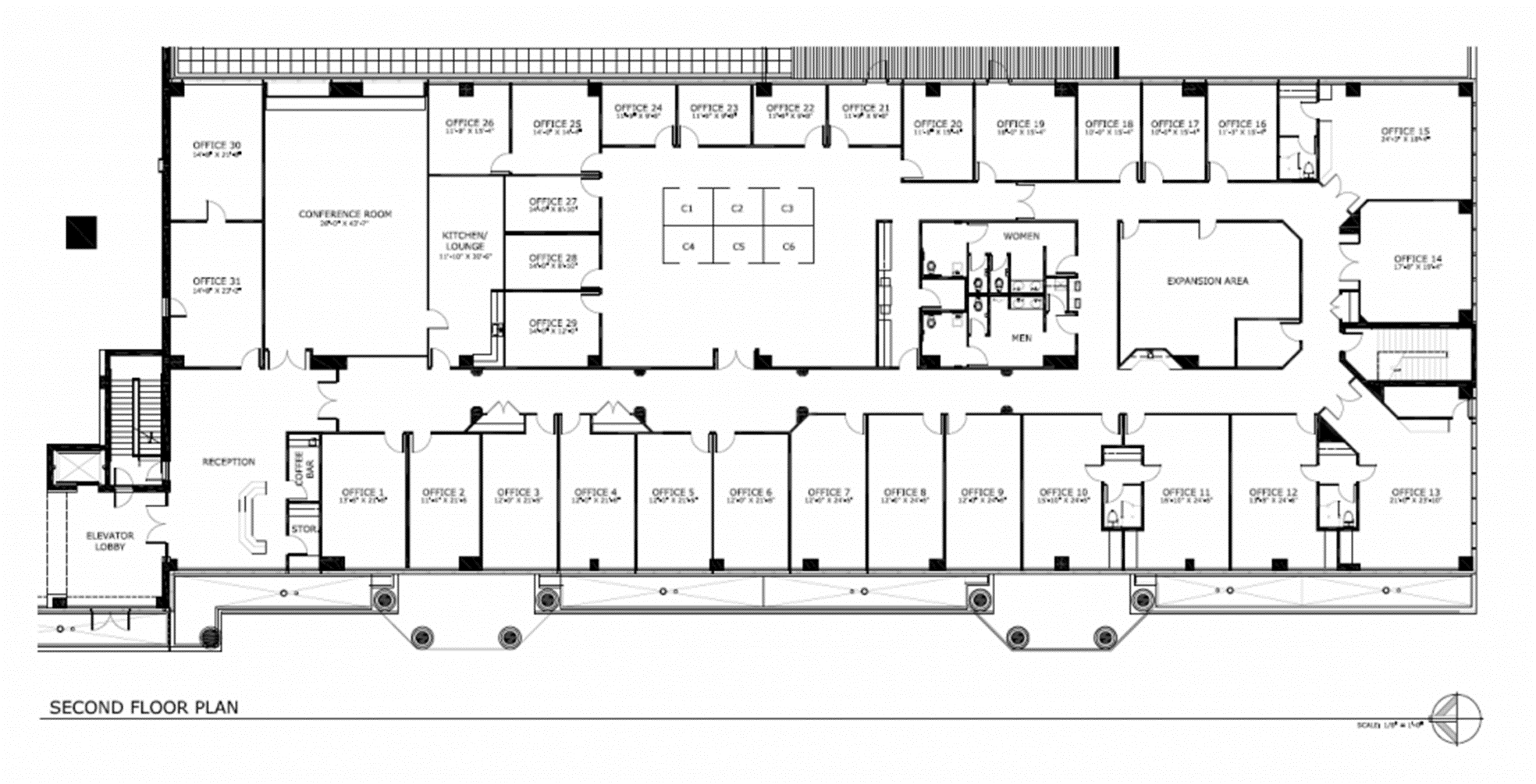 office lobby plan