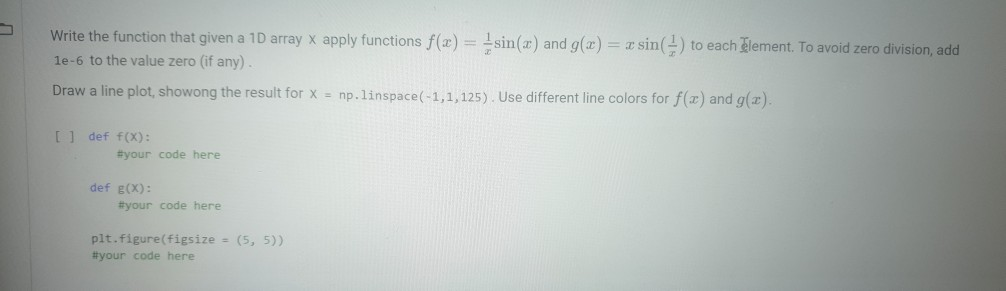 Solved Write the function that given a 10 array x apply | Chegg.com