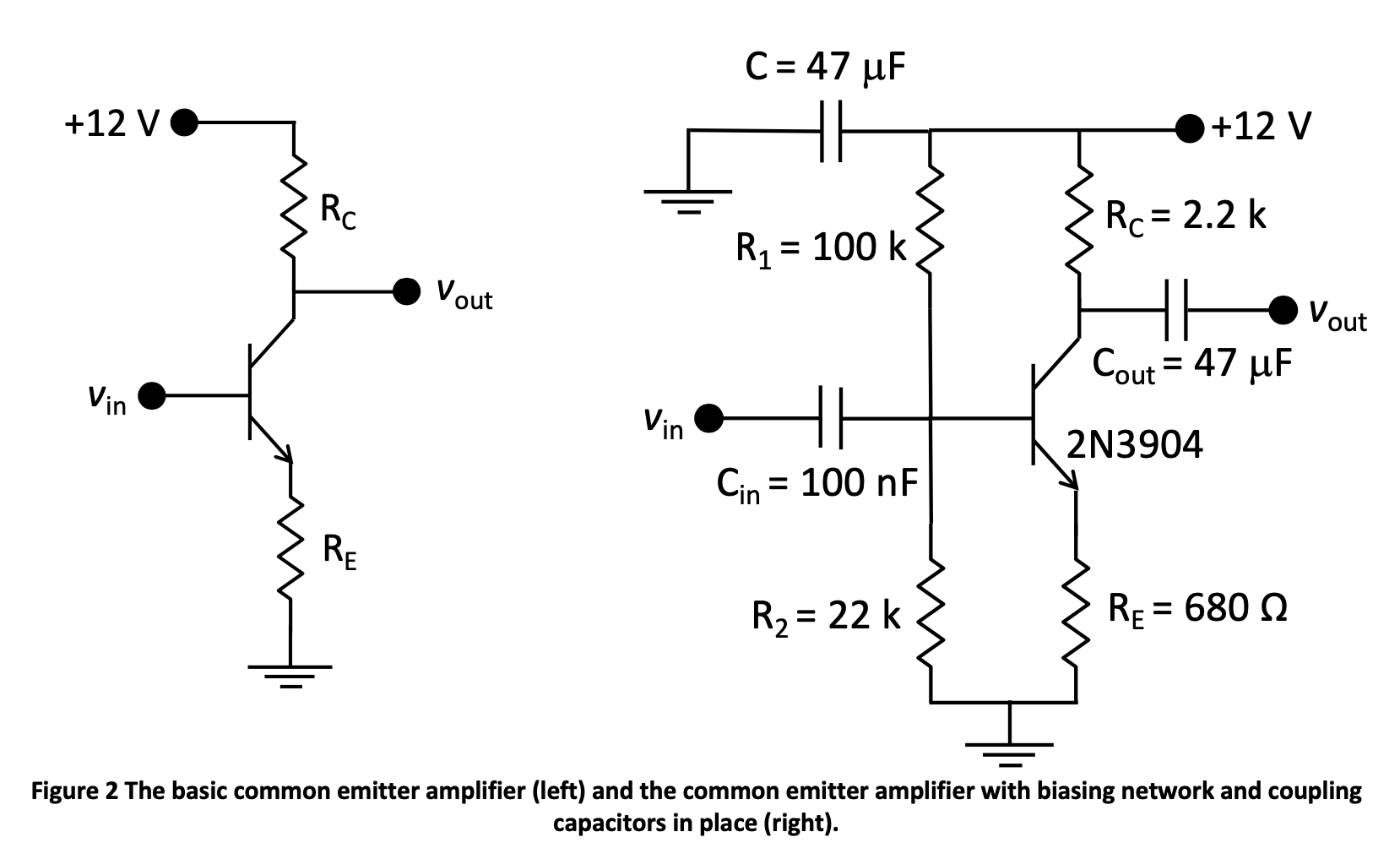 Solved Biasing the transistor a. Explain why we need to have