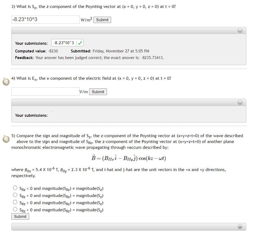 Solved A Plane Monochromatic Electromagnetic Wave With Wa Chegg Com